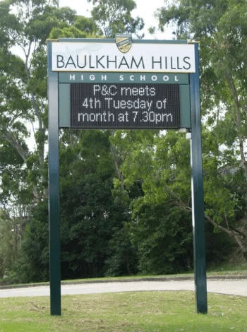Baulkham Hills High School has the highest selective entry cut off mark