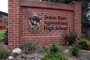 James Ruse Agricultural High School has the highest selective entry cut off mark