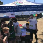 kids and faculty