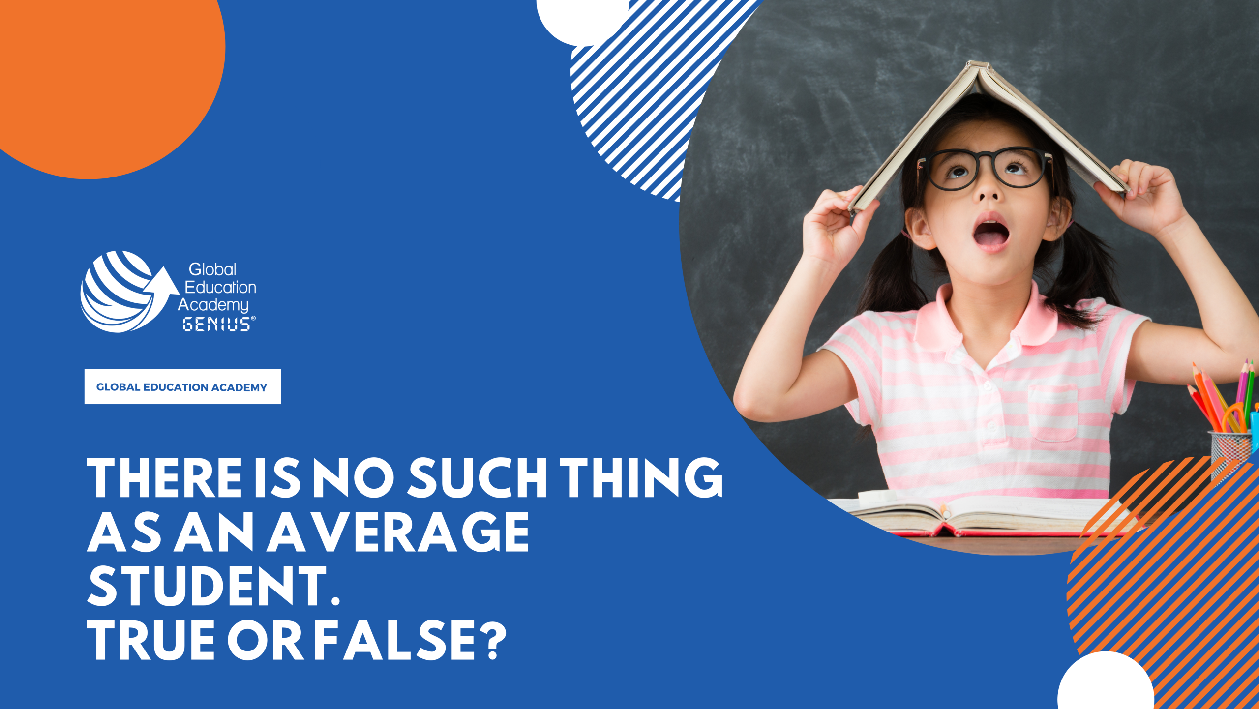There is no such thing as an average student. True or false?
