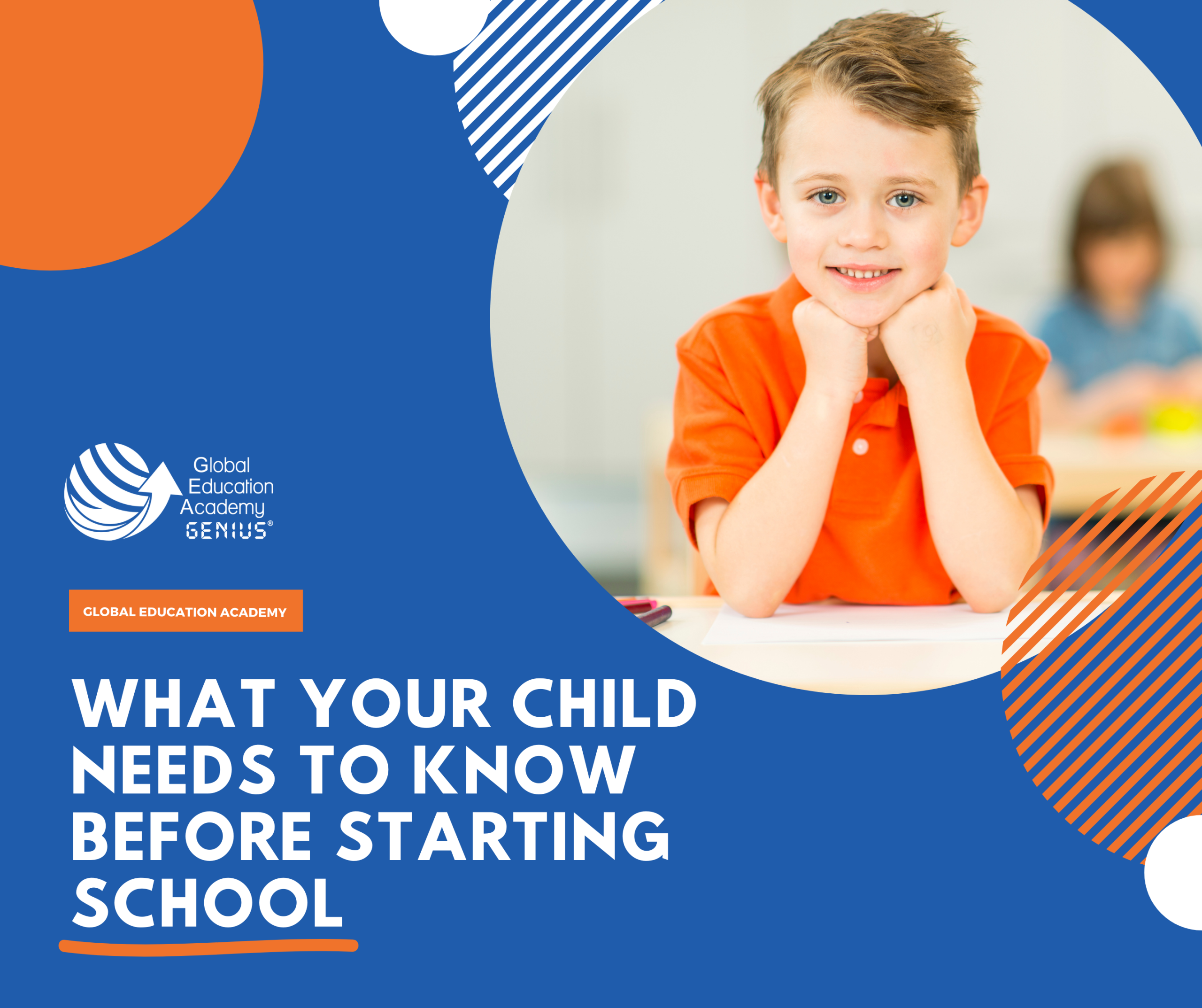 What your child needs to know before starting school