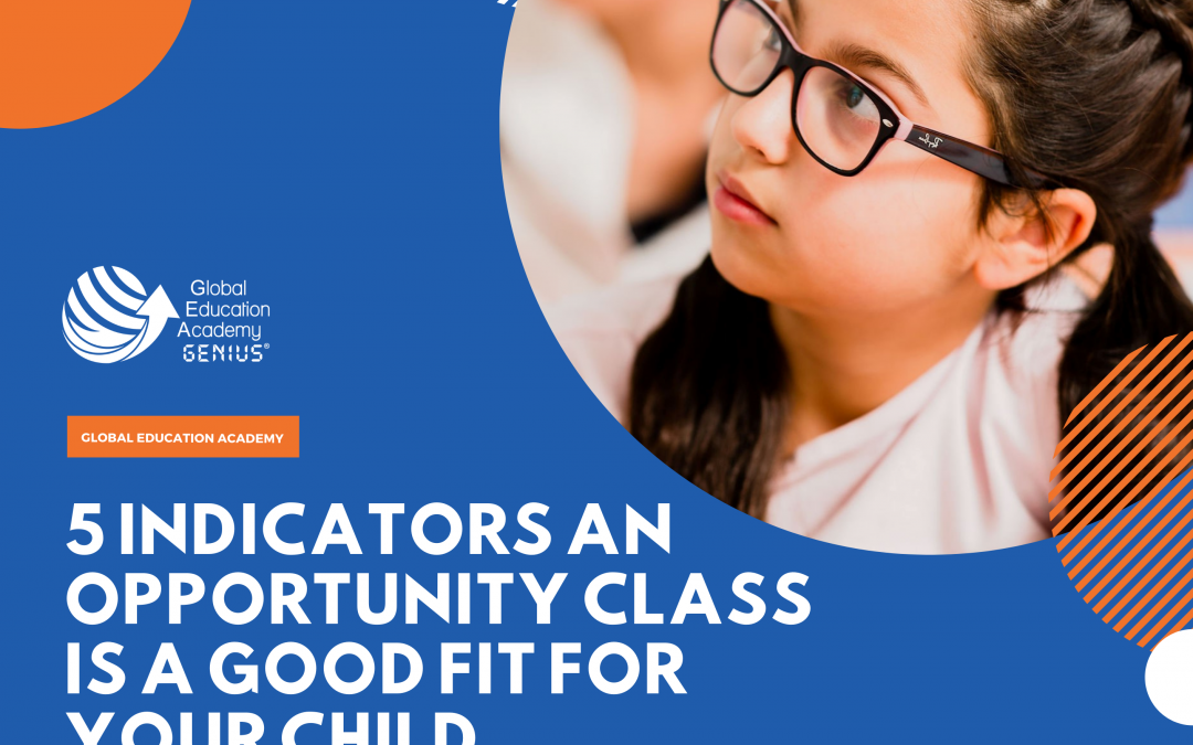 5 indicators an Opportunity Class is a good fit for your child