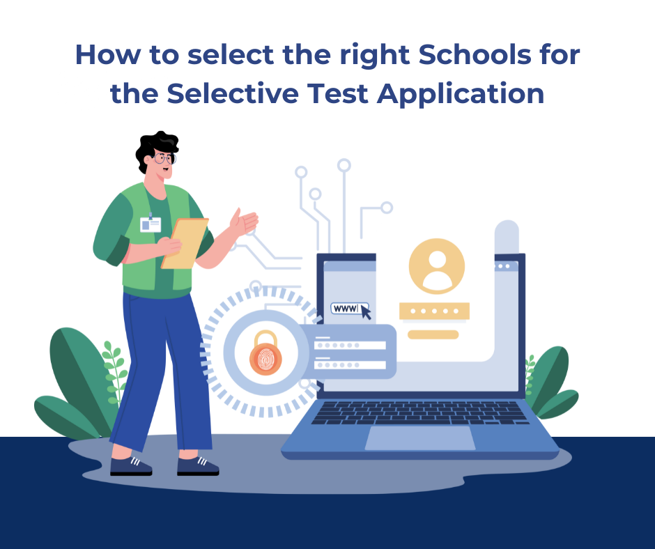 select the right Schools for the Selective Test Application